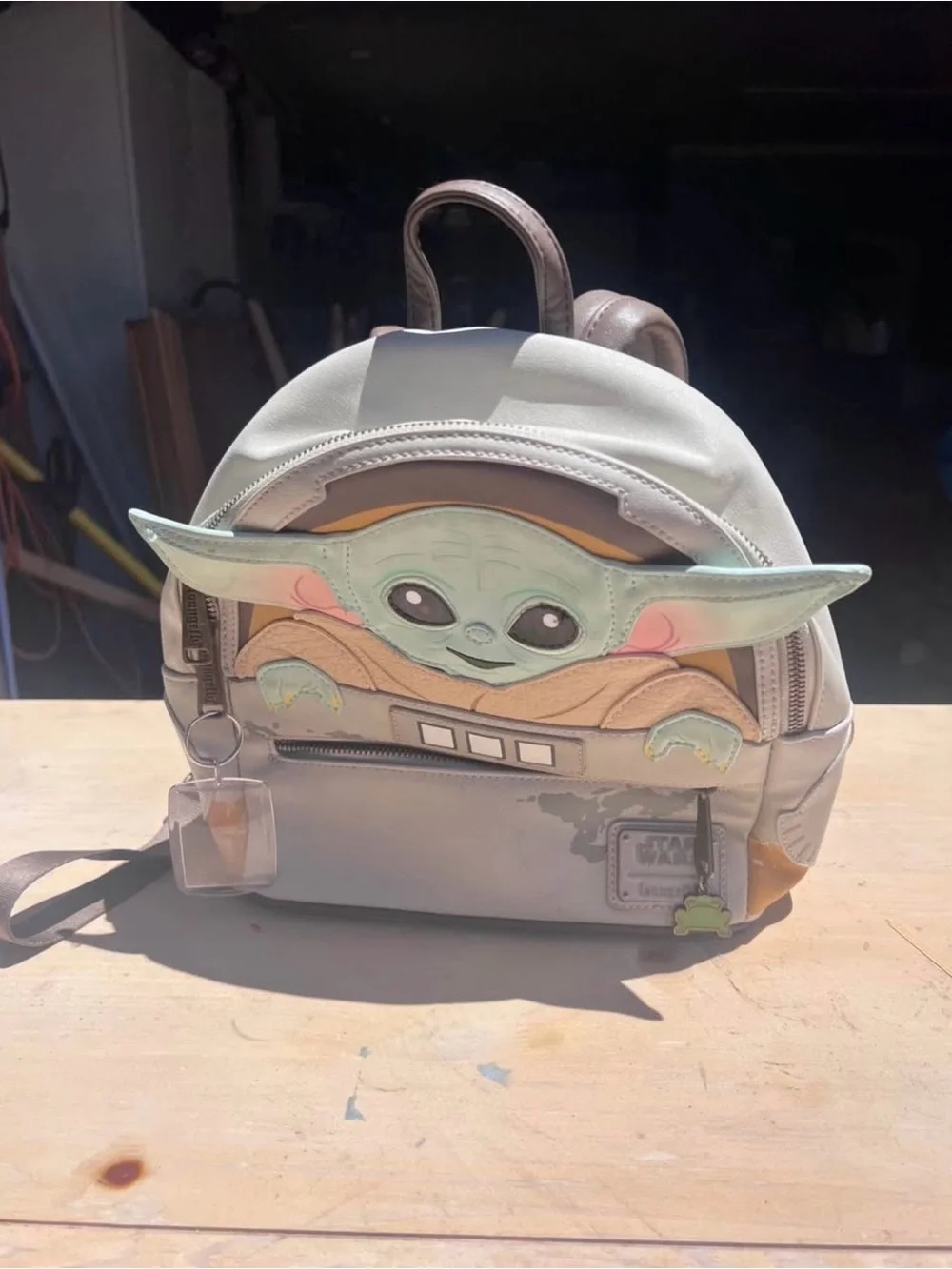 Star Wars The Child (Grogu) Kids Mini Backpack - Light Gray